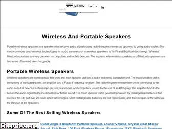 wirelessandportablespeakers.com