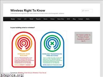 wirelessrighttoknow.com