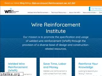 wirereinforcementinstitute.org