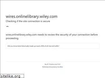 wires.wiley.com