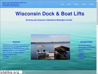 wisconsinboatlifts.com