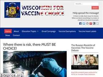 wisconsinforvaccinechoice.org