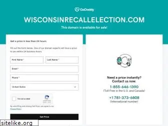 wisconsinrecallelection.com