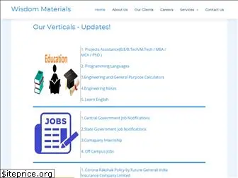 wisdommaterials.com