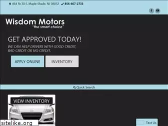 wisdommotors.com