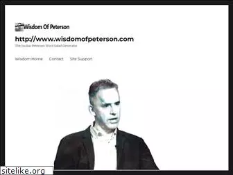 wisdomofpeterson.com