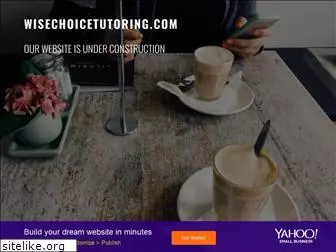 wisechoicetutoring.com