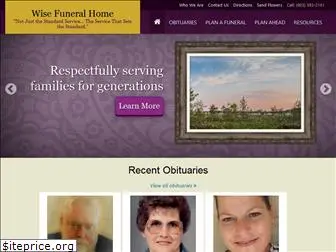 wisefuneralhome.com