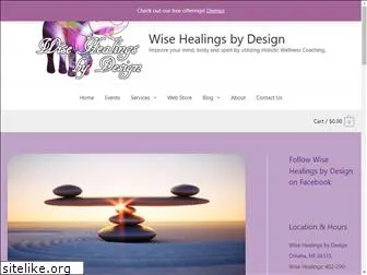 wisehealingsbydesign.com