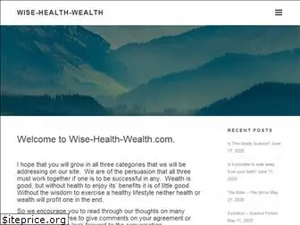 wisehealthwealth.com