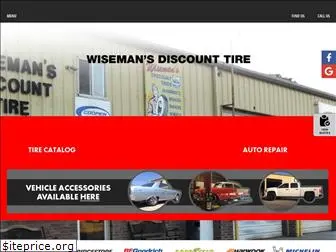 wisemansdiscounttire.com