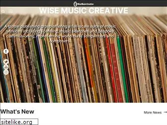 wisemusiccreative.com