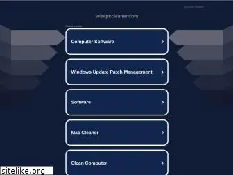 wisepccleaner.com