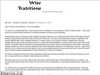 wisetraditions.org