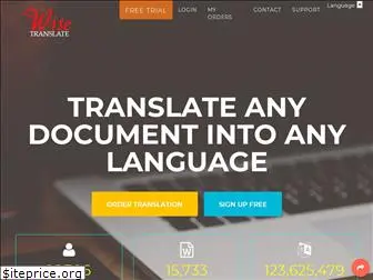 wisetranslate.net