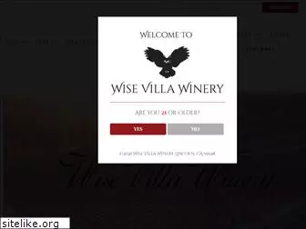wisevillawinery.com