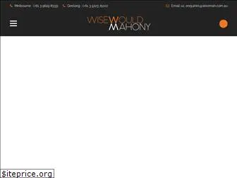 wisewouldmahony.com.au