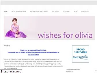 www.wishesforolivia.org