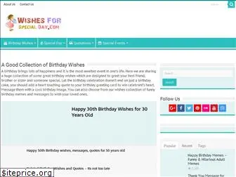 wishesforspecialday.com