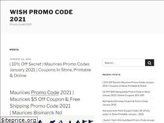 wishpromocode.us