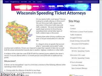 wispeedingticket.com