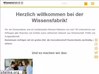 wissensfabrik-deutschland.de