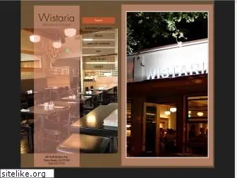 wistariarestaurant.com