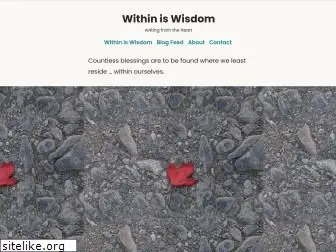withiniswisdom.com