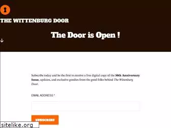 wittenburgdoor.com