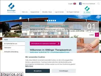 wittlinger-therapiezentrum.com