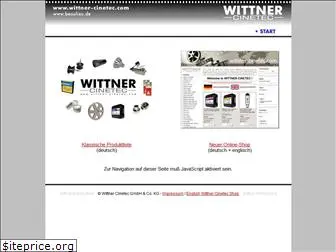 wittner-kinotechnik.de