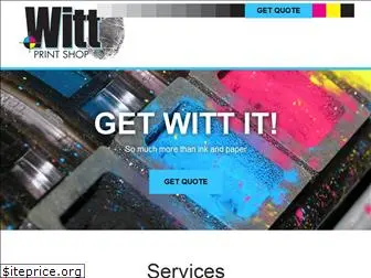 wittprintshop.com