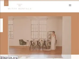 wittyrentals.com