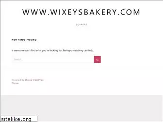 wixeysbakery.com