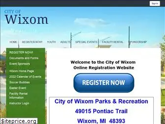 wixomparksandrec.com