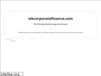 wkcorporatefinance.com