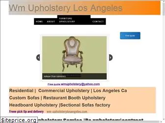 wm-upholsterylosangeles.com