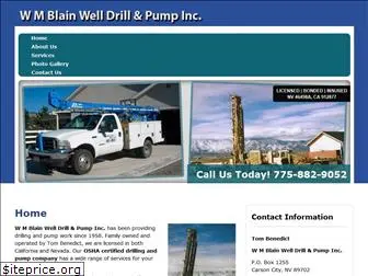 wmblainwelldrillingandpump.com