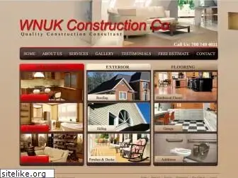 wnukconstruction.com