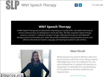 wnyspeechtherapy.com