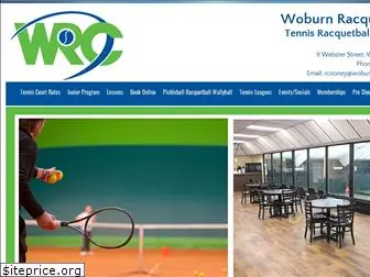 woburnracquetclub.com