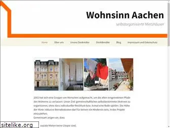 wohnsinn-aachen.org