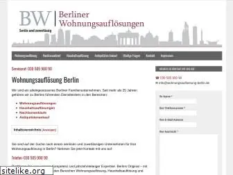 wohnungsaufloesung-berlin.de thumbnail