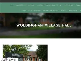 woldinghamvillagehall.com