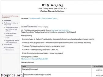 wolf-klepzig.de