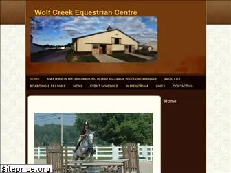 wolfcreekequestrian.com
