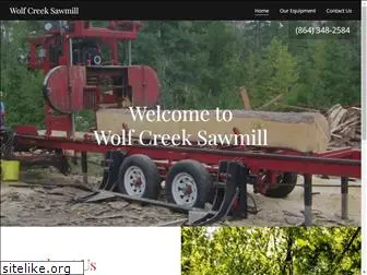wolfcreeksawmill.com