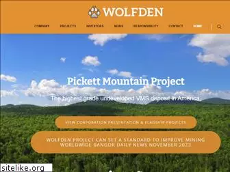 wolfdenresources.com