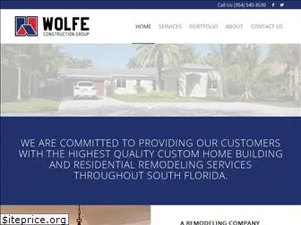 wolfeconstructiongroup.com