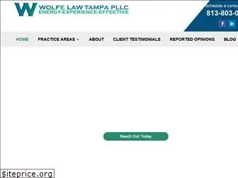 wolfelawtampa.com